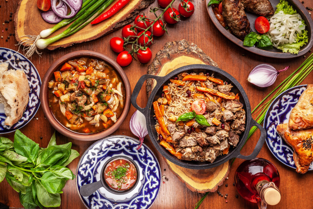 Imagem que representa a culinária árabe