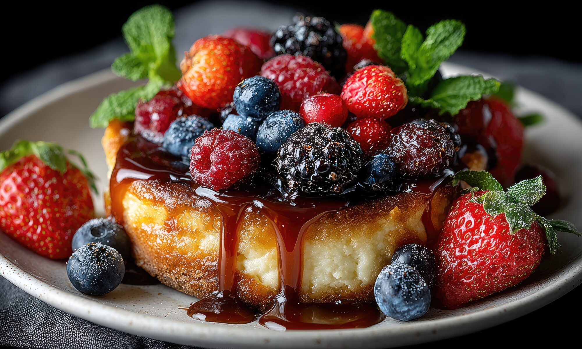 Curso de Confeiteiro - Cheesecake Frutas Vermelhas - Grão Escola Gourmet